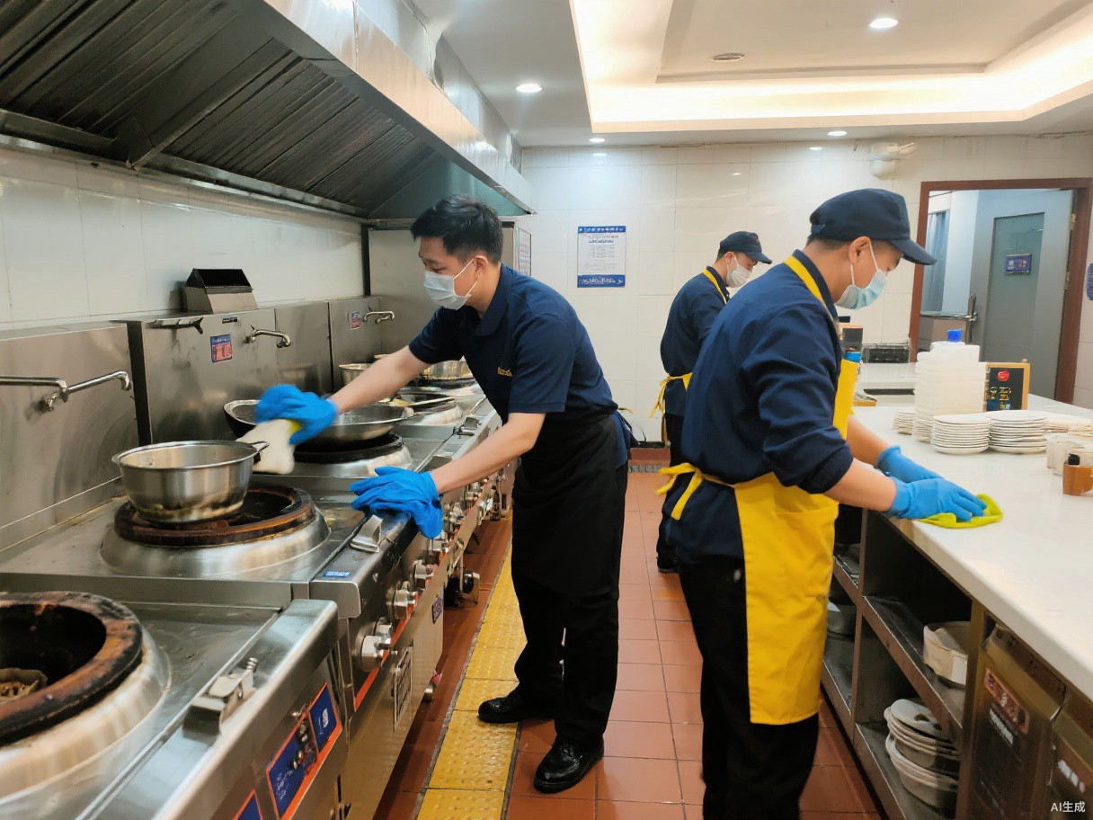 广州某酒店后厨