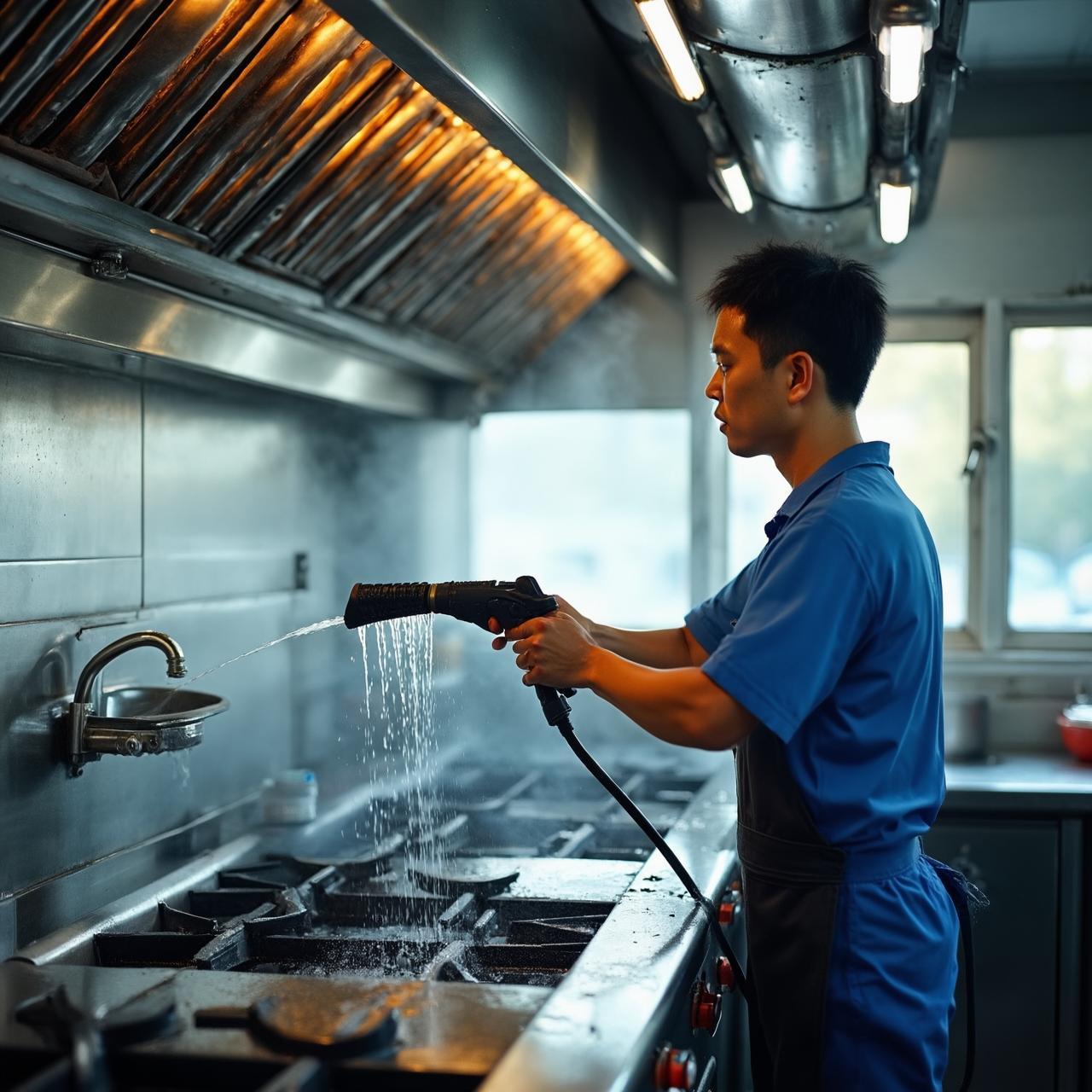 新开餐饮店排烟系统首洗该注意什么？广州师傅给开业前的建议